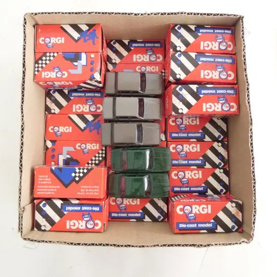 29 BOXED CORGI CARS 