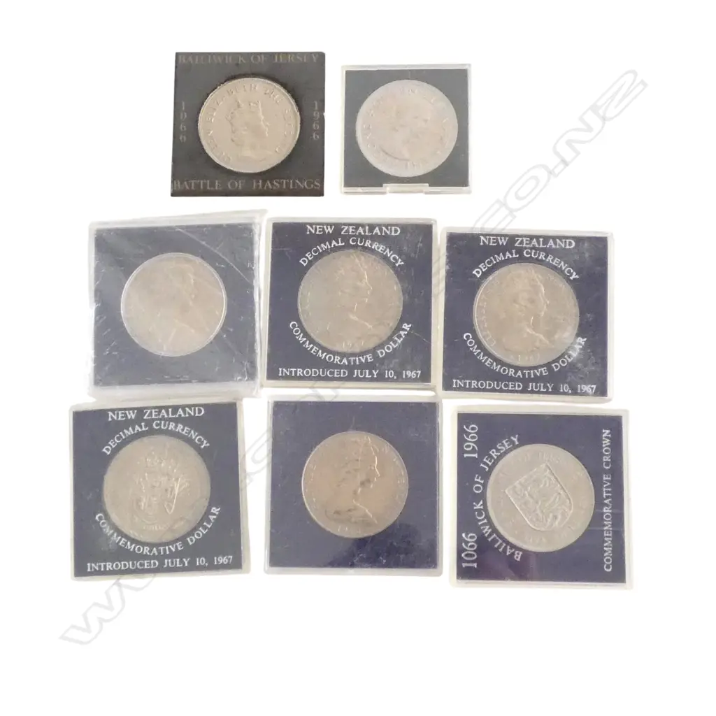9 COMMEMORATIVE COINS Image 1++