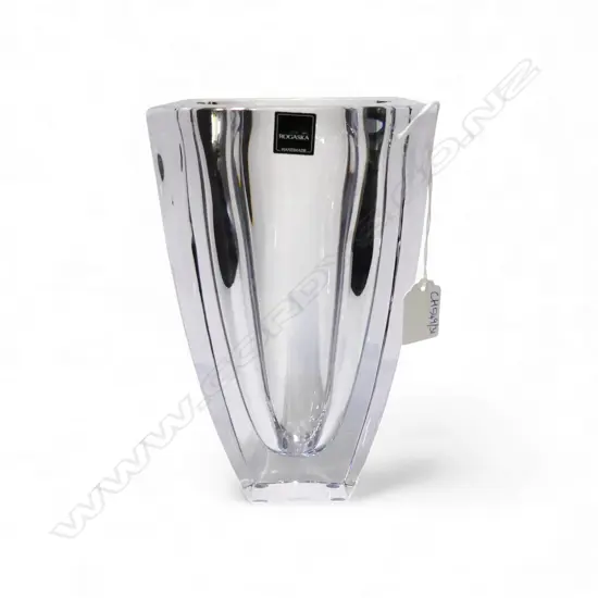 ROGASKA CRYSTAL VASE H.245mm