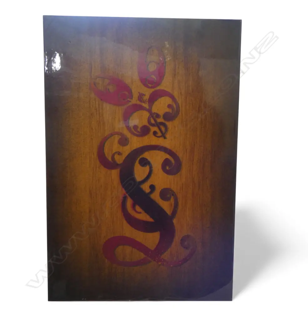 MIKE D, PAKEHA TANIWHA, MIXED MEDIA, SIGNED & ENTITLED TO VERSO, 600 x 400mm. Image 1++