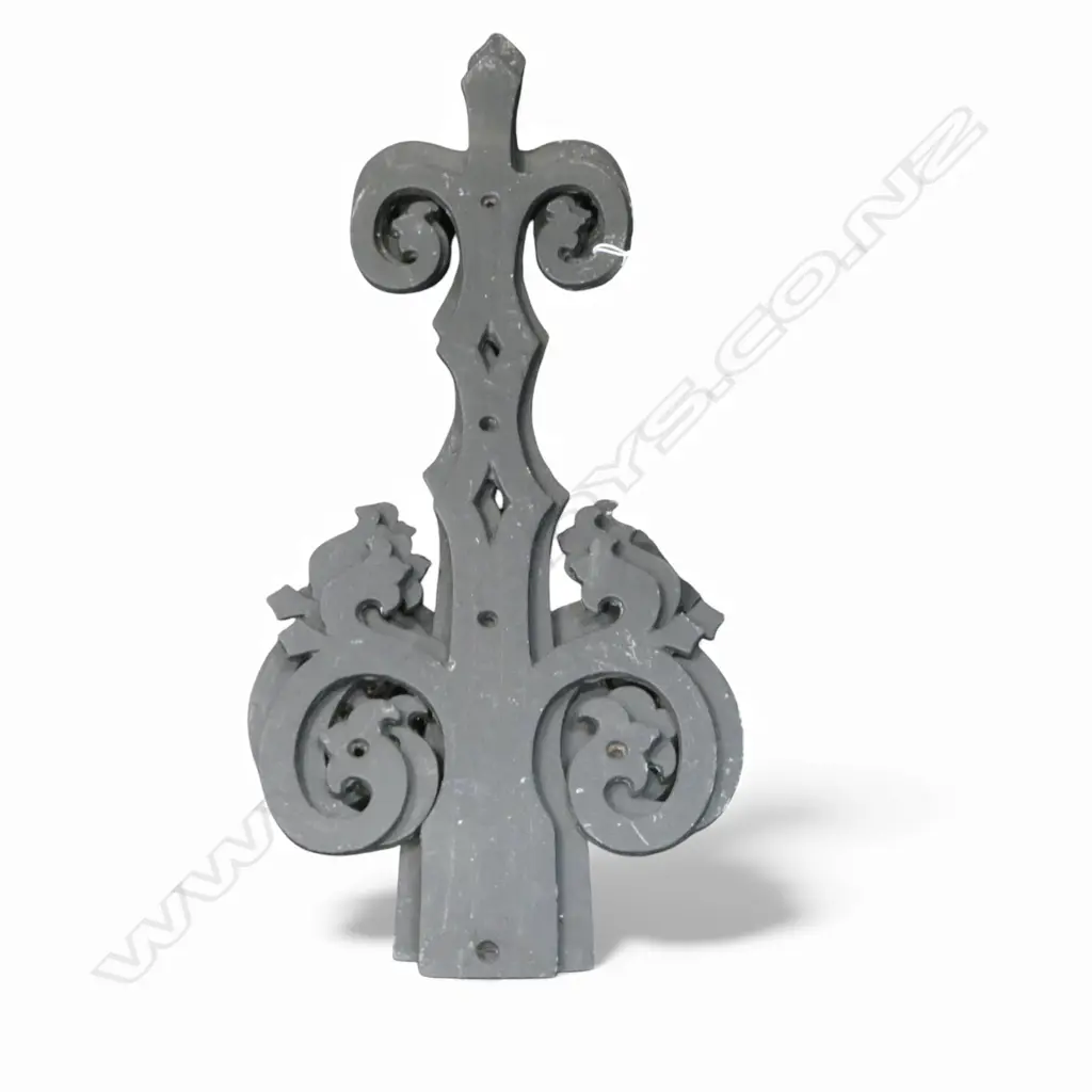 4 ORNATE METAL BRACKET/HINGES L.700mm Image 1++