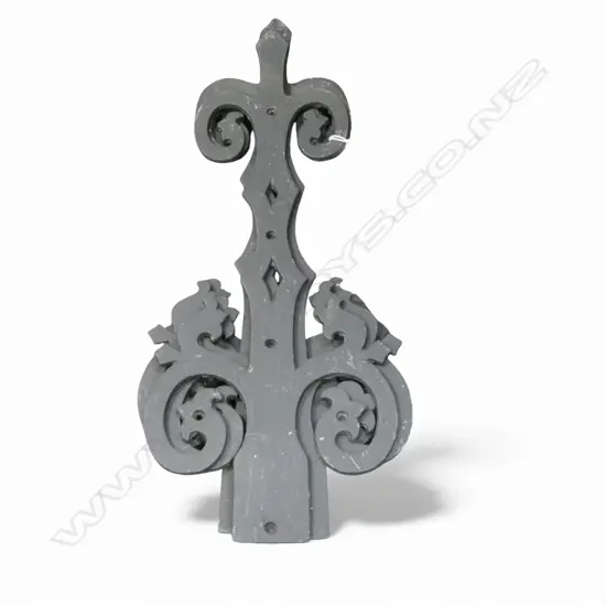 4 ORNATE METAL BRACKET/HINGES L.700mm