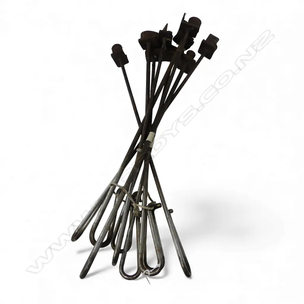 9 BRANDING IRONS (0-9) Image 1++