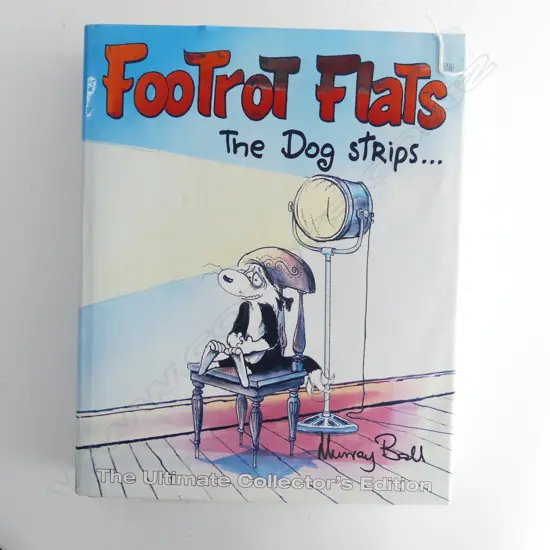 LG BOOK 'FOOTROT FLATS THE DOG STRIPS' MURRAY BALL 335x280mm