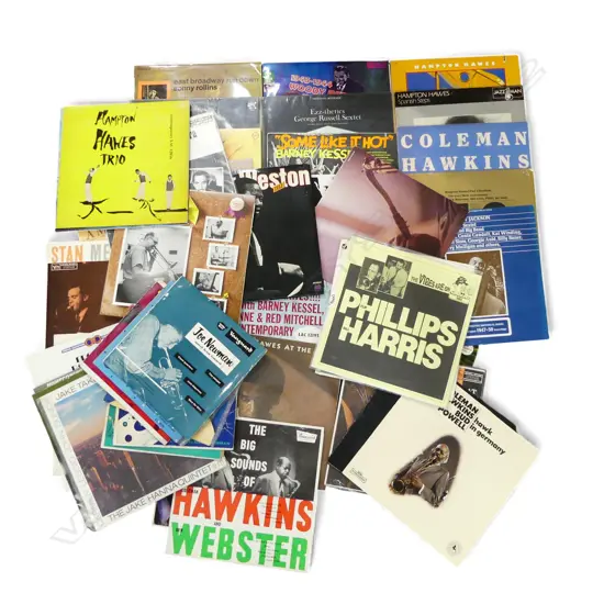 ASST. JAZZ LPs JIMMY SMITH, COLEMAN HAWKINS, BILL HARRIS etc Provenance: Ex Collection Wellington Choy