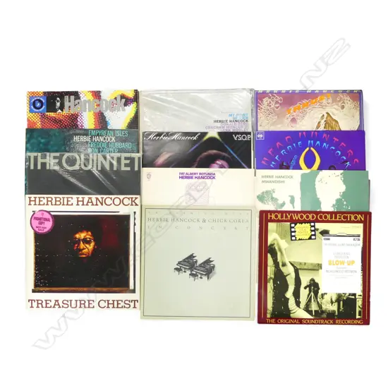 ASST. HERBIE HANCOCK JAZZ LPs Provenance: Ex Collection Wellington Choy