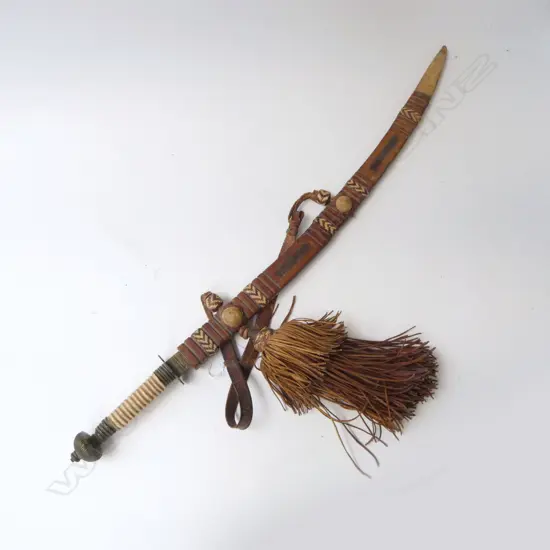 OLD MIDDLE EAST? SWORD IN SHEATH L.790mm