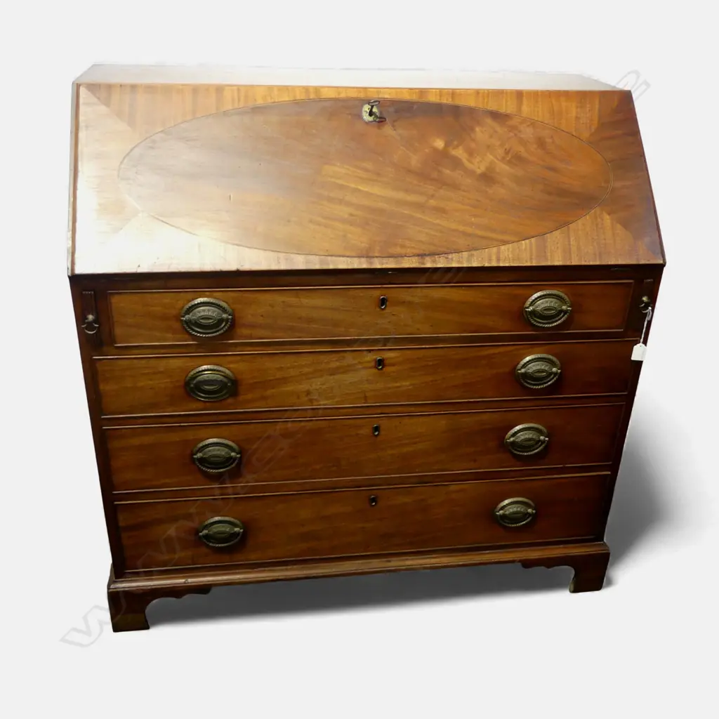 GEORGIAN MAHOGANY DROP FRIONT BUREAU H1070 L1070MM Image 1++
