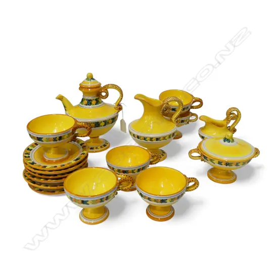 16 PCE ITALIAN TEA SET