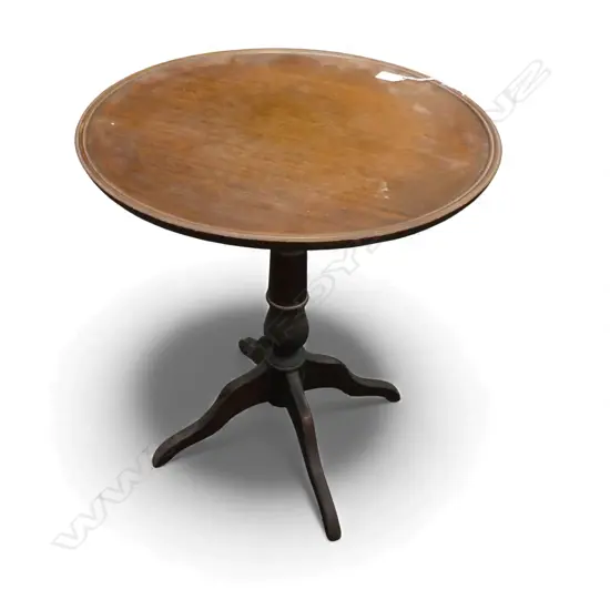 MAHOGANY WINE TABLE H580 DIA510MM