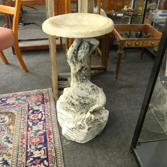 MERMAID BIRD BATH H.730mm