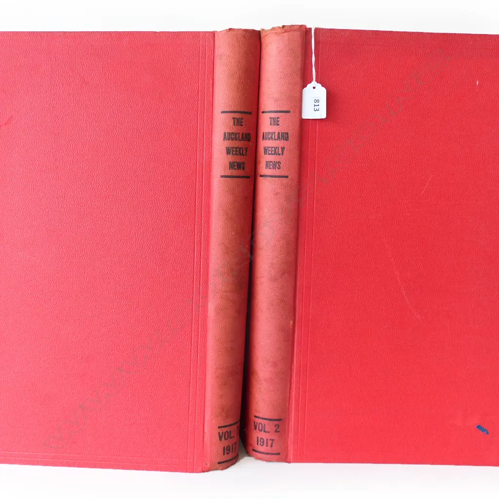THE AUCKLAND WEEKLY NEWS 1917 VOLS. II & III Image 1++