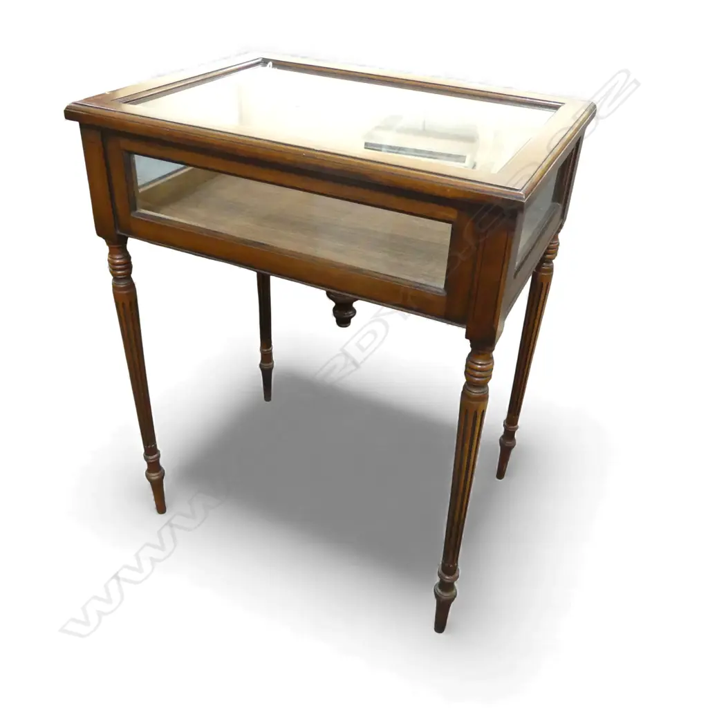 MAHOGANY VITRINE 600x455x730mm Image 1++