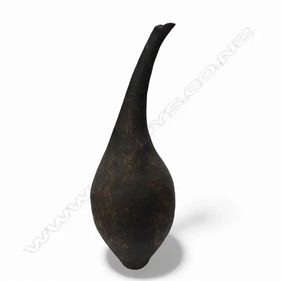 MARGARET BELL, GOURD FORM VASE, N..Z STUDIO POTTERY, H.480mm
