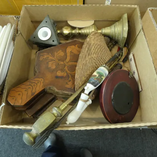 ASST. COLLECTABLES; PIPES, BELLOWS etc