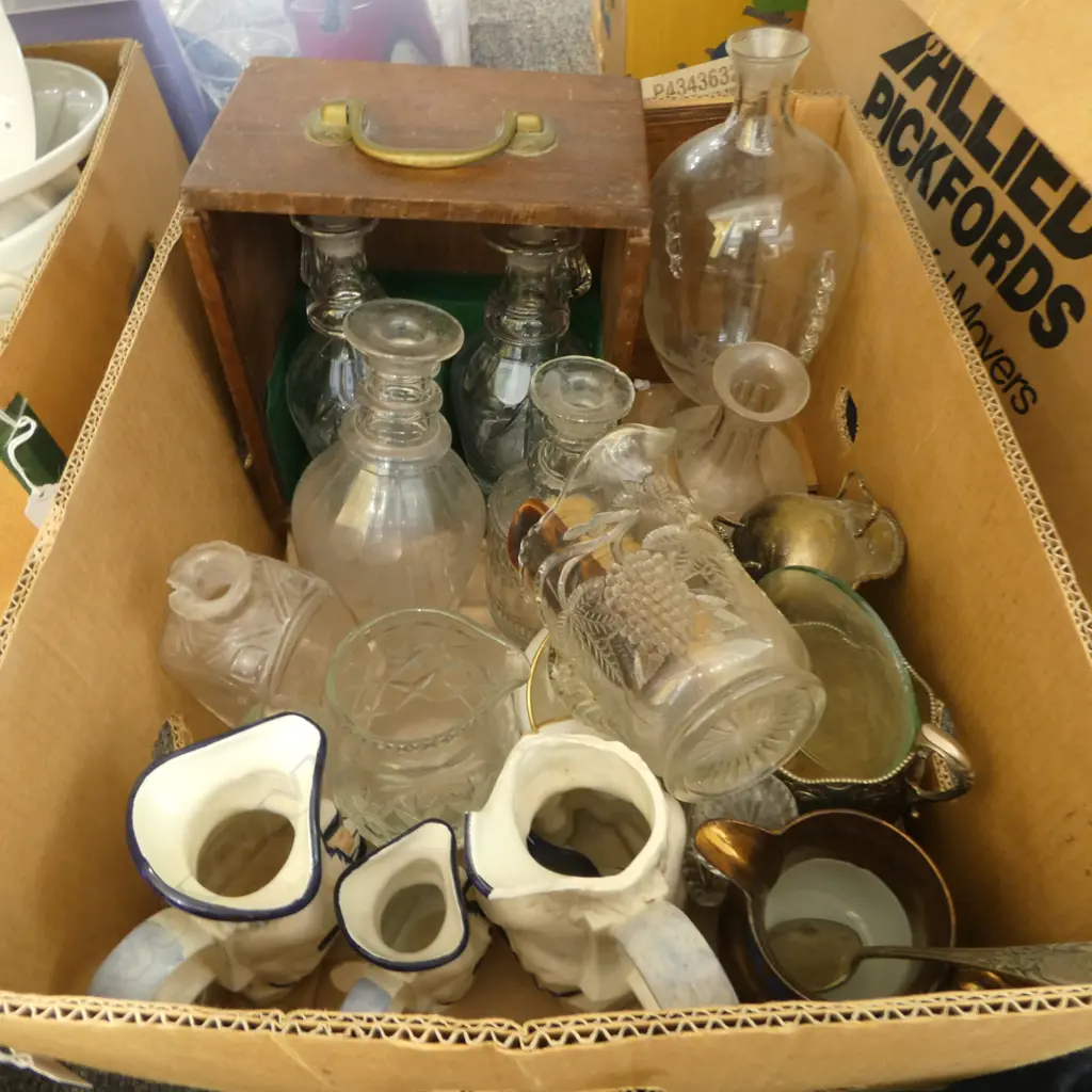 ANTIQUE DECANTERS ETC Image 1++