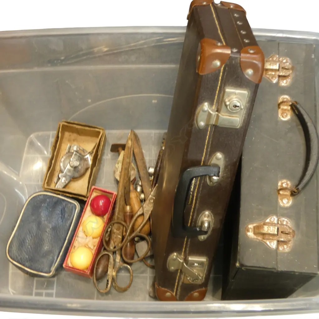 ASST. COLLECTABLS; RECORDS, SHEARS, etc Image 1++