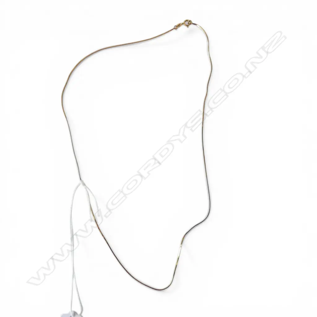 18CT CHAIN L.420mm 2.2gms Image 1++