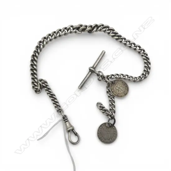 STG SILVER FOB CHAIN L.340mm 40gms