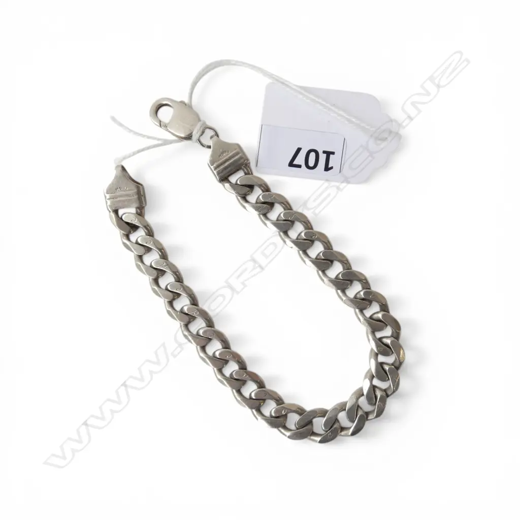 STG SILVER BRACELET 30.74gms Image 1++