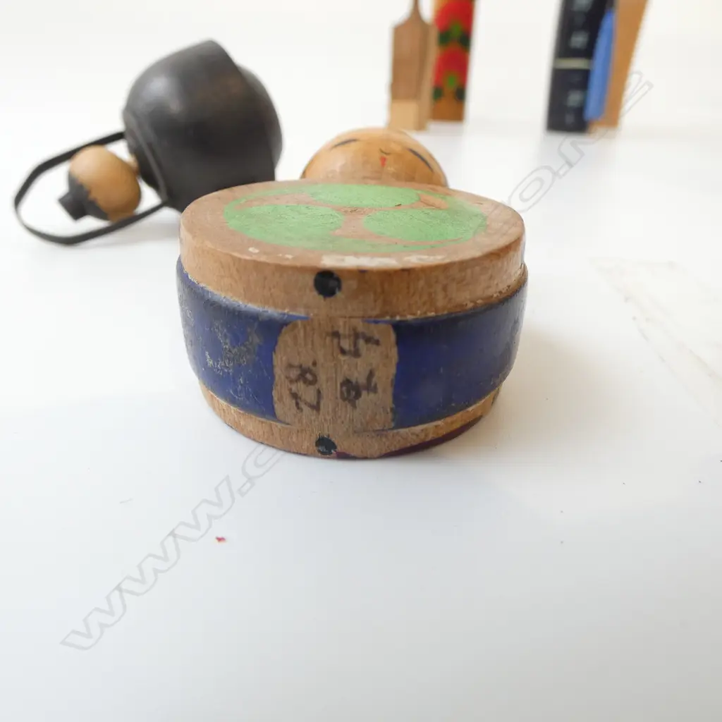 7 SML JAPANESE DOLLS some signed 1936 & 1935, H.150 mm tallest Image 1++