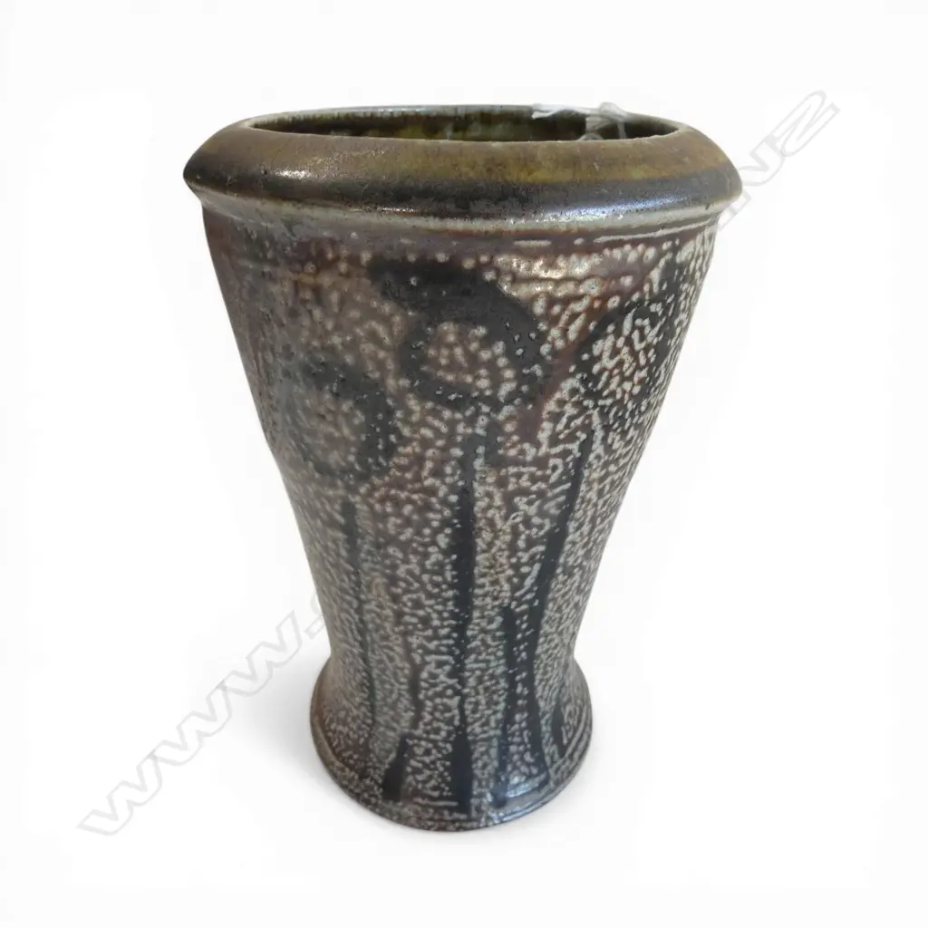 SALT GLAZE VASE by 'BIRCH' H.160mm Image 1++