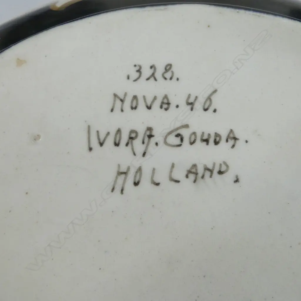 3 PCES DUTCH GOUDA POTTERY Dia.250mm Image 1++