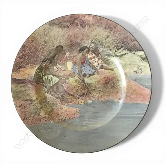 ROYAL DOULTON four maori women Dia.260mm