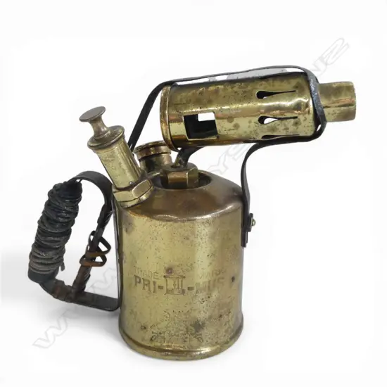 VINTAGE BRASS BLOWTORCH H.190mm