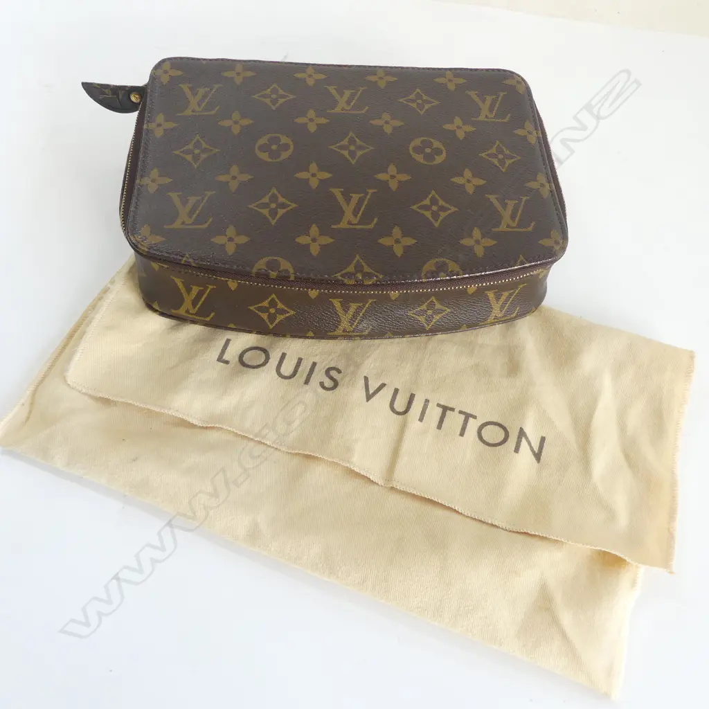 LOUIS VUITTON MONACO JEWELLERY CASE 220x165x60mm + DUST BAG (no papers) Image 1++