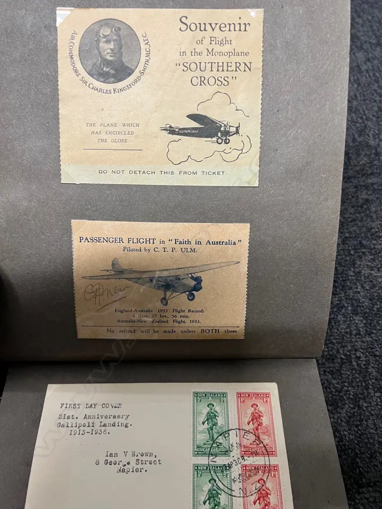 OLD ALBUM OF SPECIAL FIRST DAY COVERS: AIRMAIL ETC Image 1++