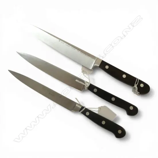 3 GERMAN SOLINGEN KNIVES
