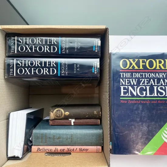 REFERENCE BOOKS, 8 VOLS...