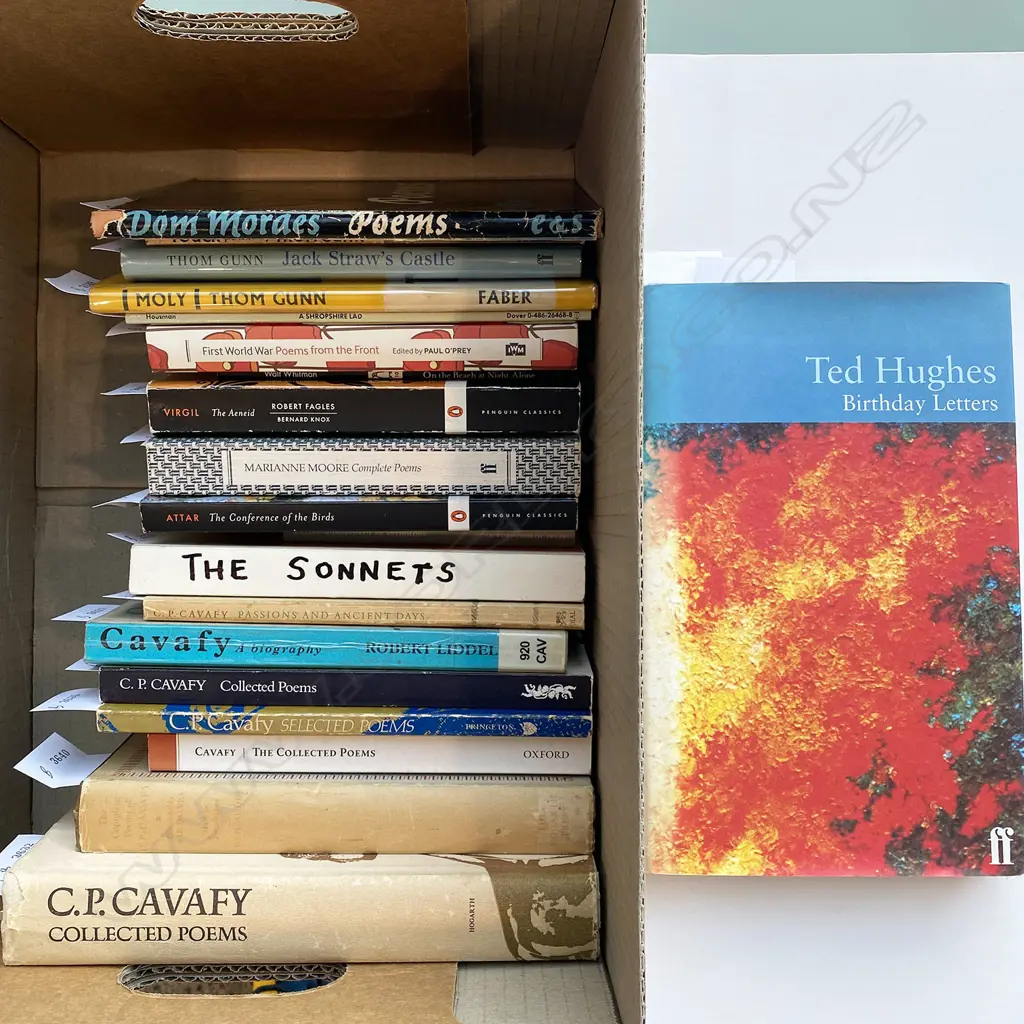 VARIOUS POETRY BOOKS 20 VOLS... Image 1++