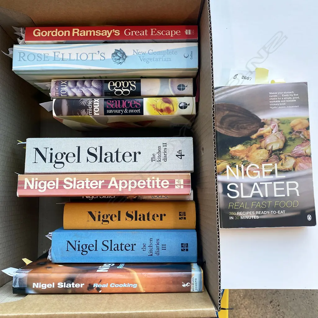 MODERN BRITISH COOKERY, 11 VOLS, INCLUDING NIGEL SLATER, MICHEL ROUX, ROSE ELLIOT & GORDON RAMSAY Image 1++