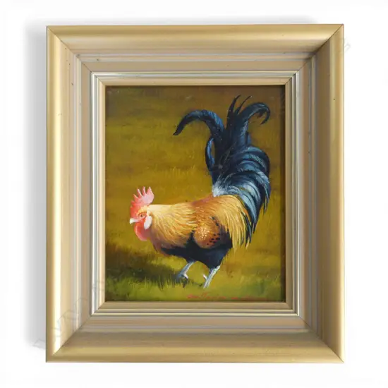 BEV TAYLOR, THE FREE RANGER (1991), OIL ON BOARD, 135x110mm