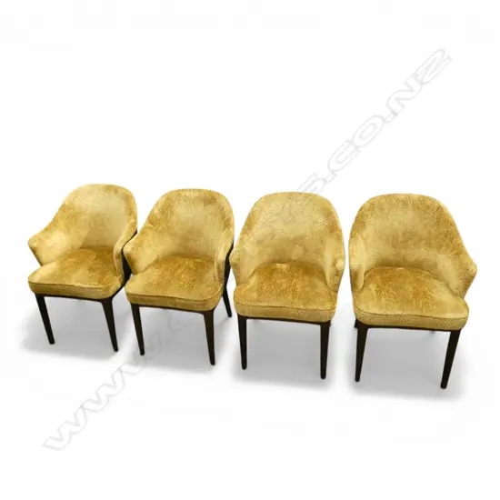 4 TOSCONOVA DESIGNER CHAIRS 