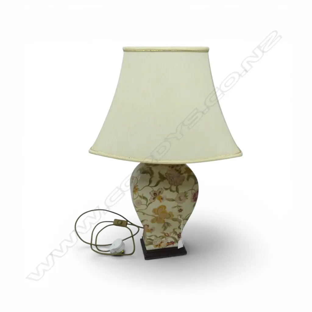ORIENTAL TABLE LAMP with shade H.700mm Image 1++