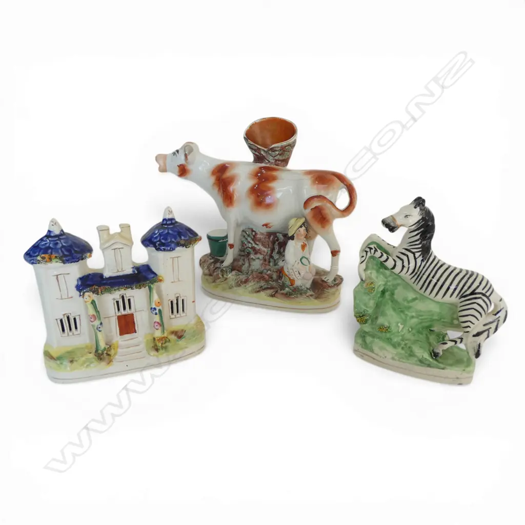 3 PCES STAFFORDSHIRE CHINA faults H.220mm Image 1++