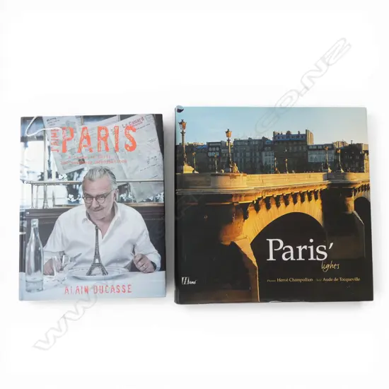 2 BOOKS ON PARIS; J'AIME PARIS & PARIS LIGHTS