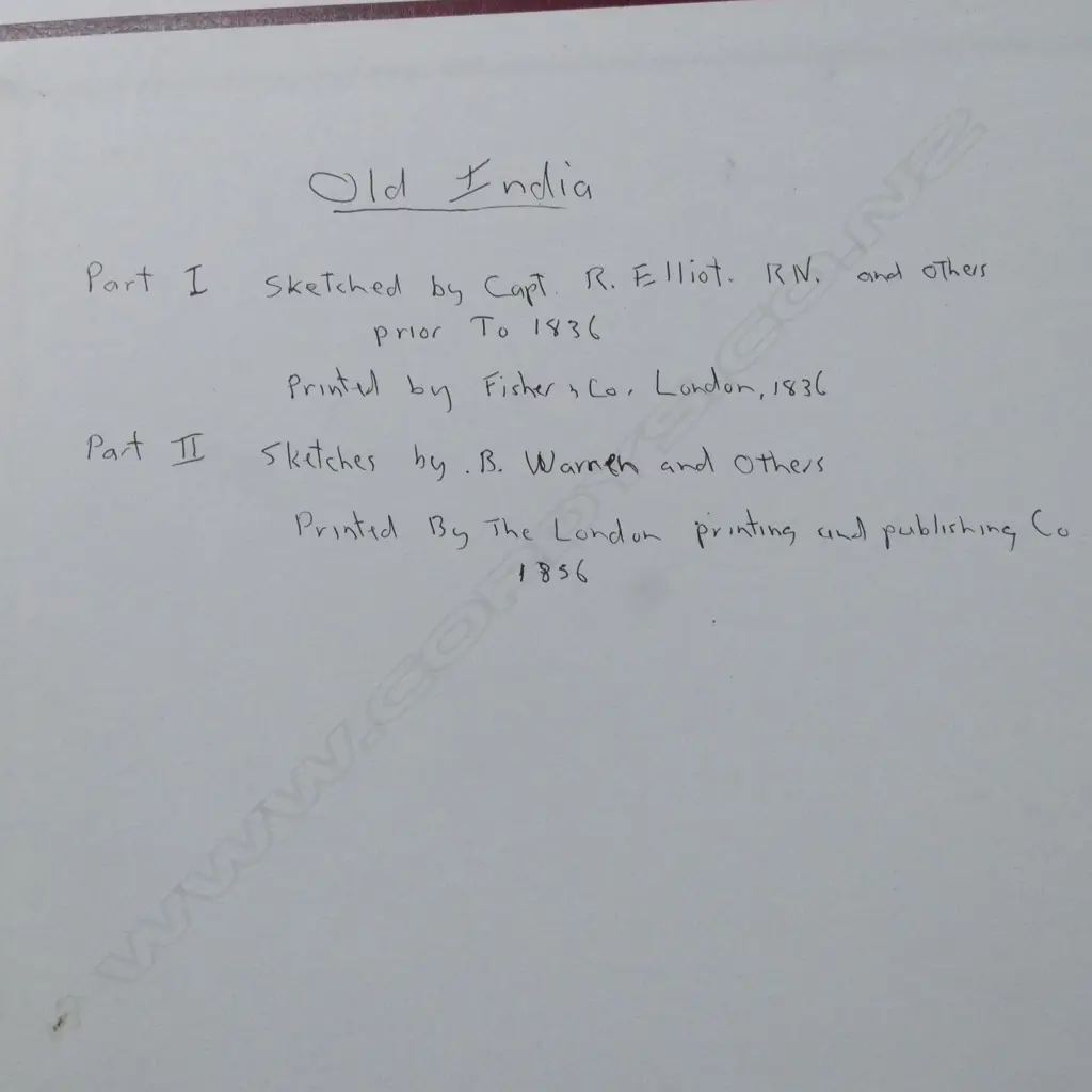 PHOTO ALBUM OF UNFRAMED EASTERN ENGRAVINGS Image 1++