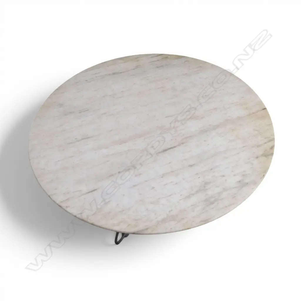 MARBLE TOP CIRCULAR TABLE Dia.1230mm Image 1++