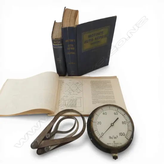 ENGINEERING BOOKS, EPHEMERA, GAUGE, CALLIPERS etc