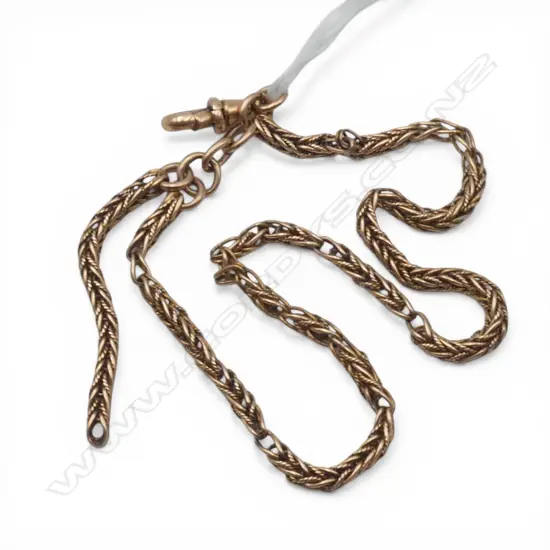 13 to 14ct GOLD tested FOB CHAIN SECTION fancy link 15.19gms