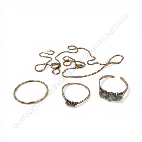 9ct SCRAP GOLD, 5.50gm total weight