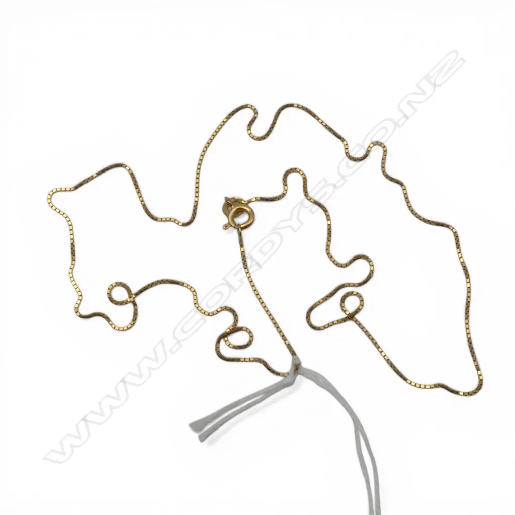 18ct GOLD CHAIN 2.8gms, L.480mm Image 1++