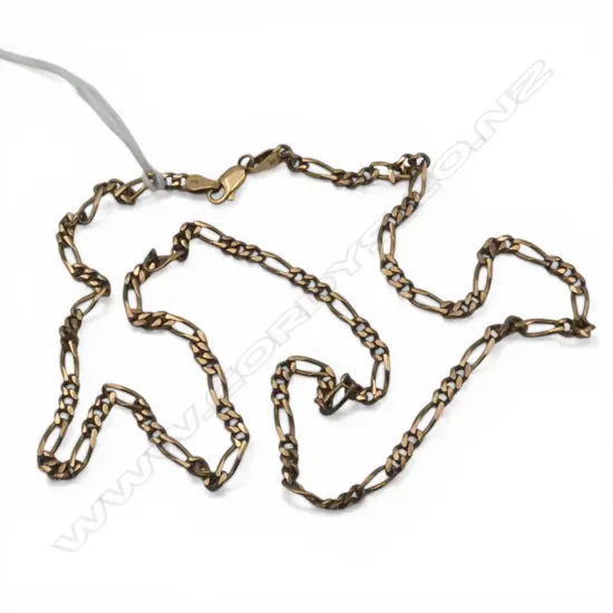 9CT GOLD CHAIN 12.96gms