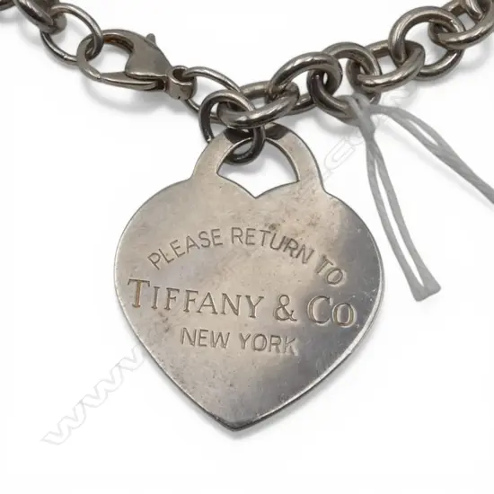 TIFFANY & CO. ST.SILVER BRACELET 40.60gms