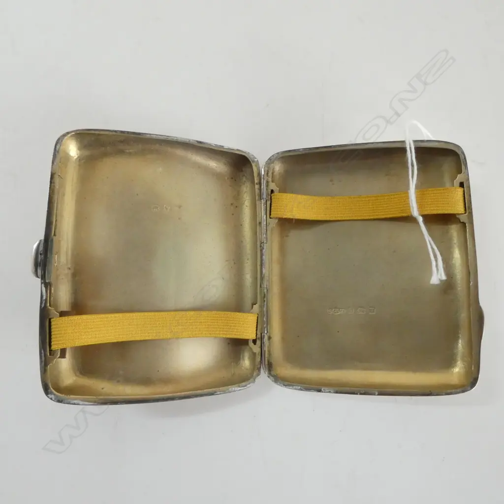 Birmingham 1920 SILVER CIGARETTE CASE 92gms Image 1++