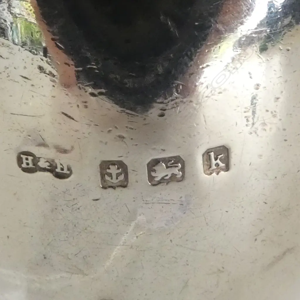 Birmingham 1909 silver cream jug 59gms Image 1++